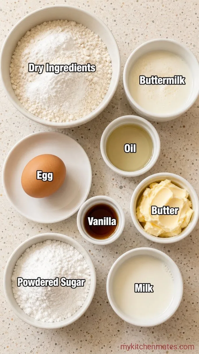 Two Fast Birthday Cake Ingredients