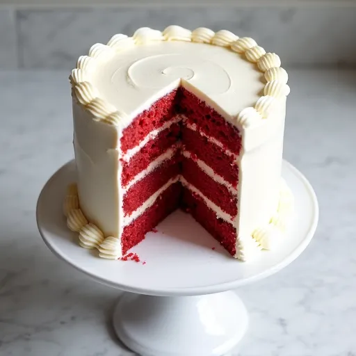 Ultimate Moist Red Velvet Layer Cake with Heritage Recipe