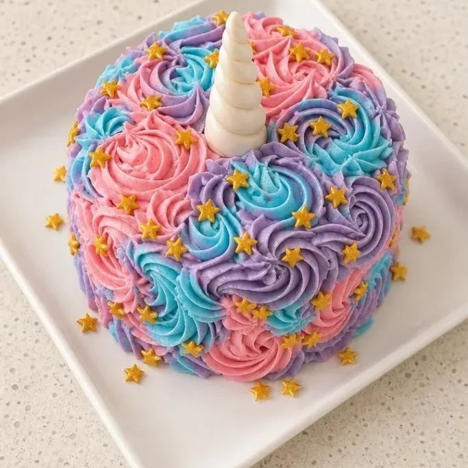 Unicorn Bento Cake
