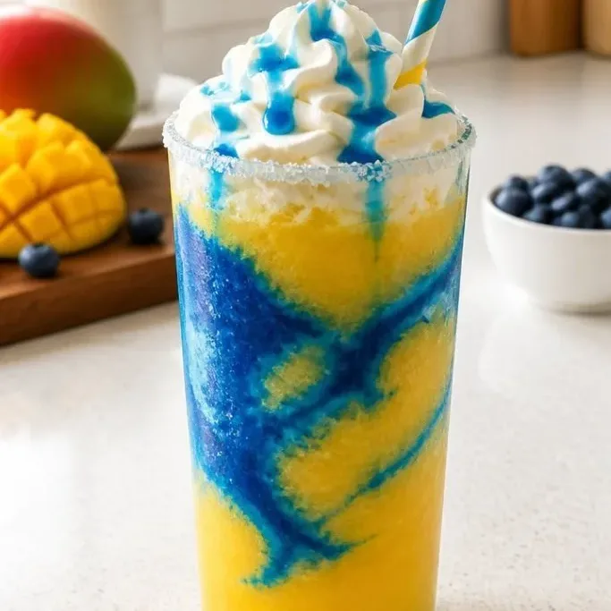 Homemade Unicorn Frappuccino (5 Ingredients, 5 Minutes) Unicorn Starbucks Drink