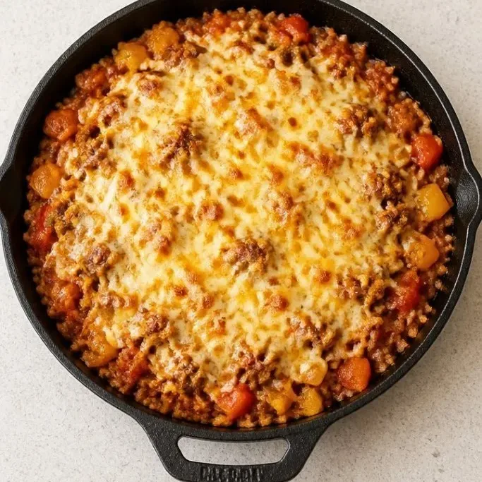 Unstuffed Pepper Skillet