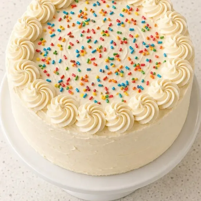 Vanilla Birthday Cake