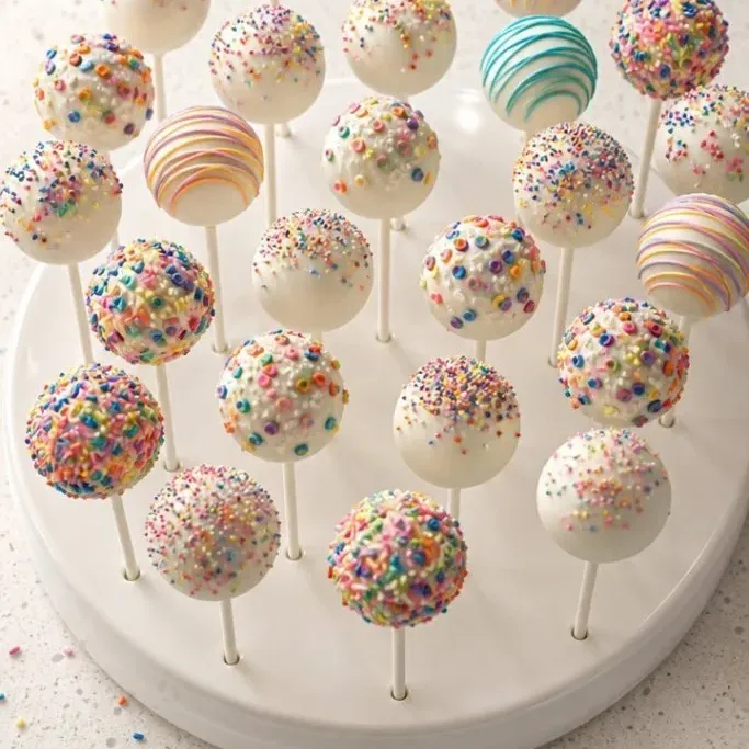 Homemade Vanilla Cake Pops (From Scratch) Vanilla Cake Pops