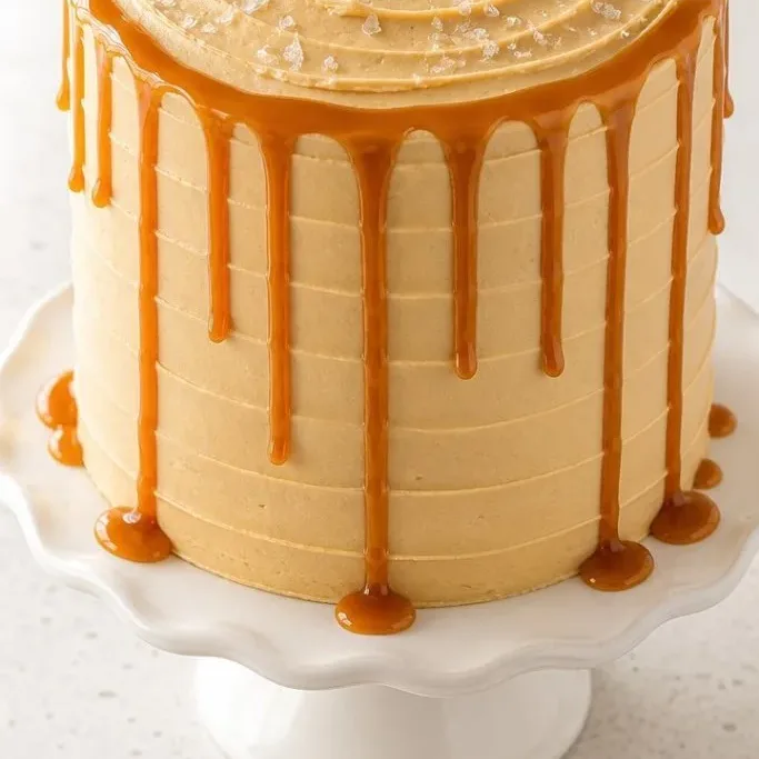 Vanilla Caramel Cake