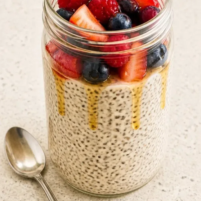 Creamy Vanilla Chia Pudding (4 Ingredients, 5 Minutes Prep) Vanilla Chia Pudding