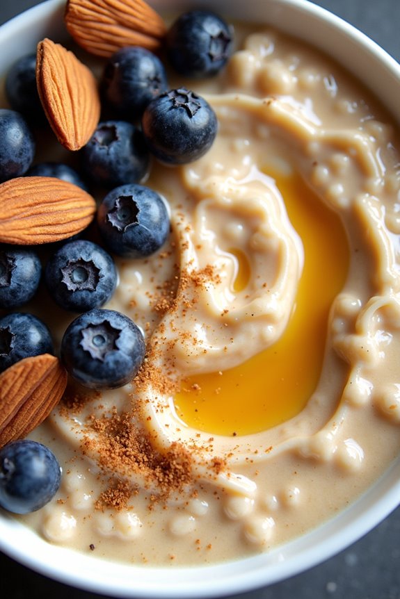 vanilla honey overnight oats