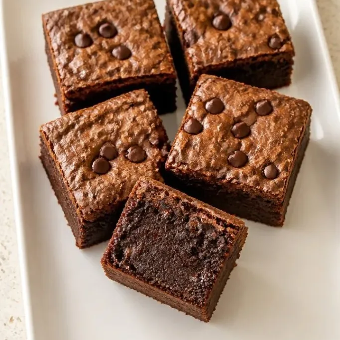 Fudgy Vegan Brownie Recipe (No Eggs, No Dairy) Vegan Brownie Recipe