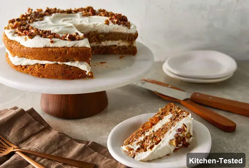 The Most Amazing Vegan Carrot Cake That Everyone Will Love vegan carrot cake