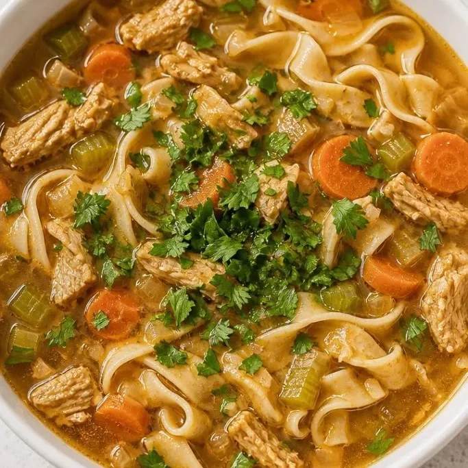 30-Minute Vegan Chicken Noodle Soup Vegan Chicken Noodle Soup