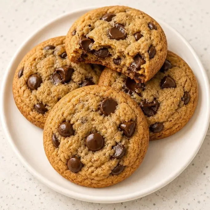 Chewy Vegan Chocolate Chip Cookies Vegan Chocolate Chip Cookies