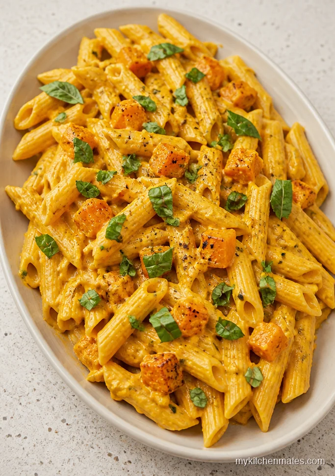 10 Butternut Squash Pasta Recipes Worth Making Tonight Vegan Creamy Butternut Squash Pasta