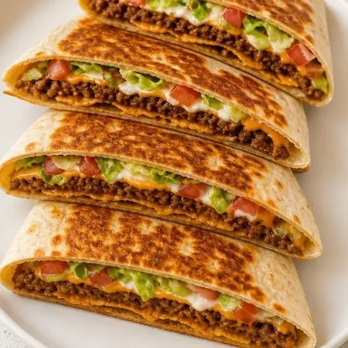 Crispy Vegan Crunch Wrap Supreme Vegan Crunch Wrap Supreme