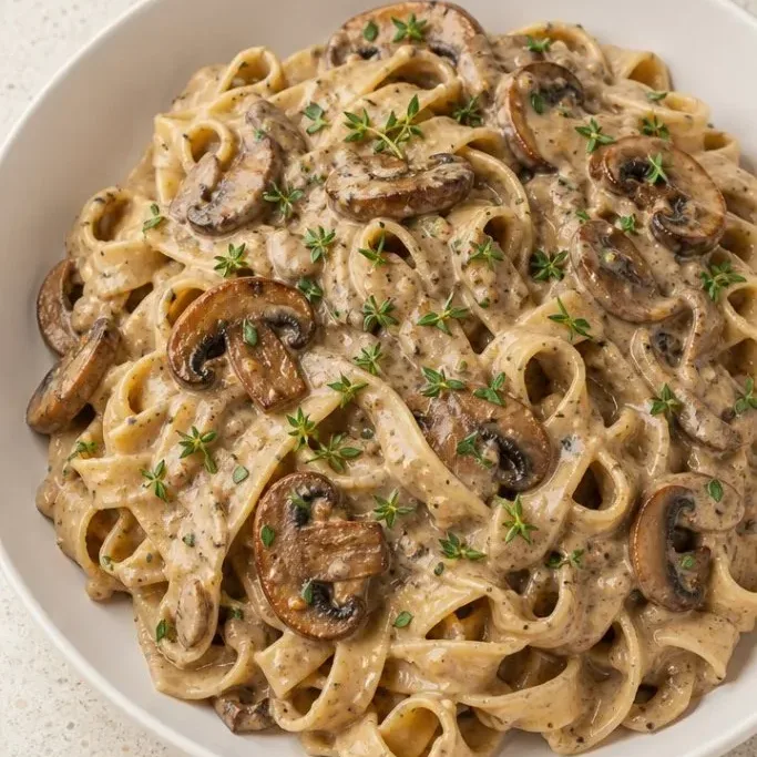 Creamy Vegan Mushroom Stroganoff (30 Minutes) Vegan Mushroom Stroganoff