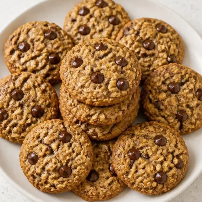 Chewy Vegan Oatmeal Chocolate Chip Cookies Vegan Oatmeal Chocolate Chip Cookies