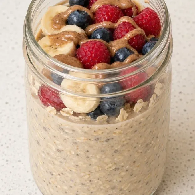 Creamy Vegan Overnight Oats (Just 5 Minutes of Prep) Vegan Overnight Oats