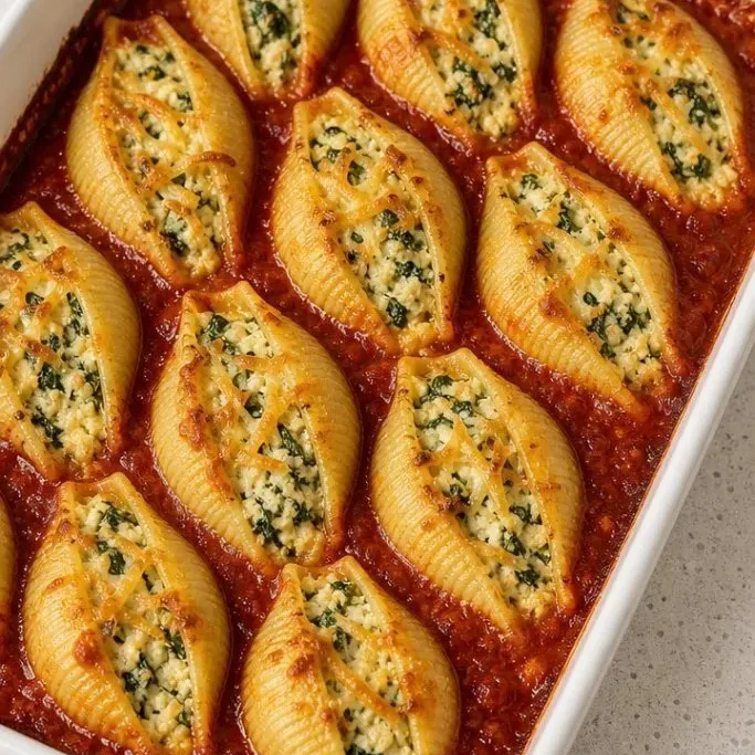 Vegan Stuffed Shells
