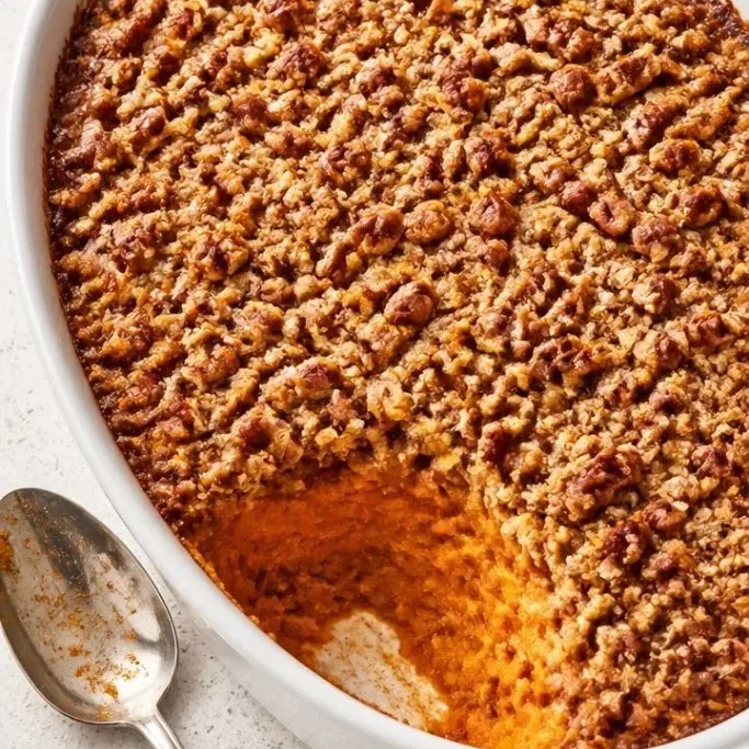 Vegan Sweet Potato Casserole