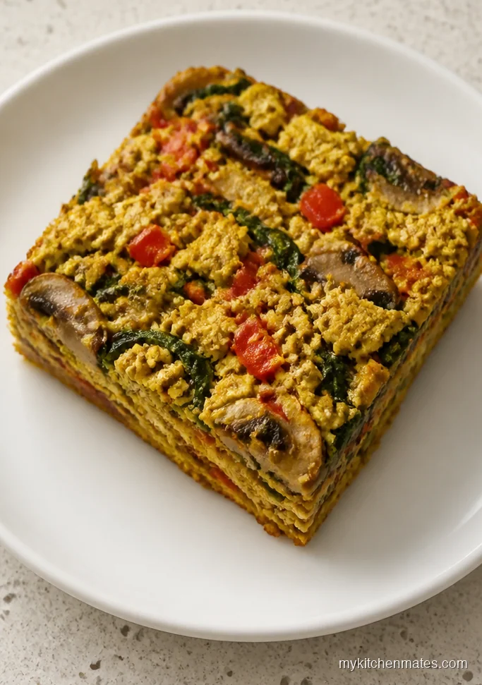 13 Healthy Breakfast Casserole Recipes for Busy Mornings Vegan Tofu Veggie Breakfast Casserole