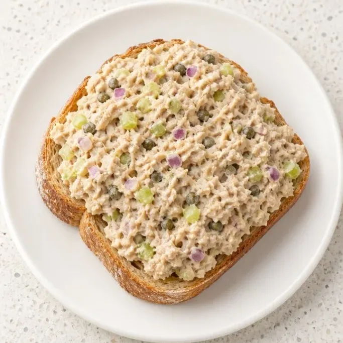 10-Minute Vegan "Tuna" Salad with Chickpeas Vegan Tuna Salad