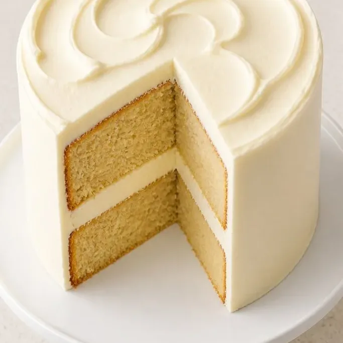 Vegan Vanilla Cake