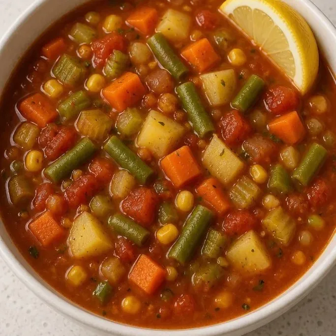 Quick 30-Minute Vegan Vegetable Soup Vegan Vegetable Soup