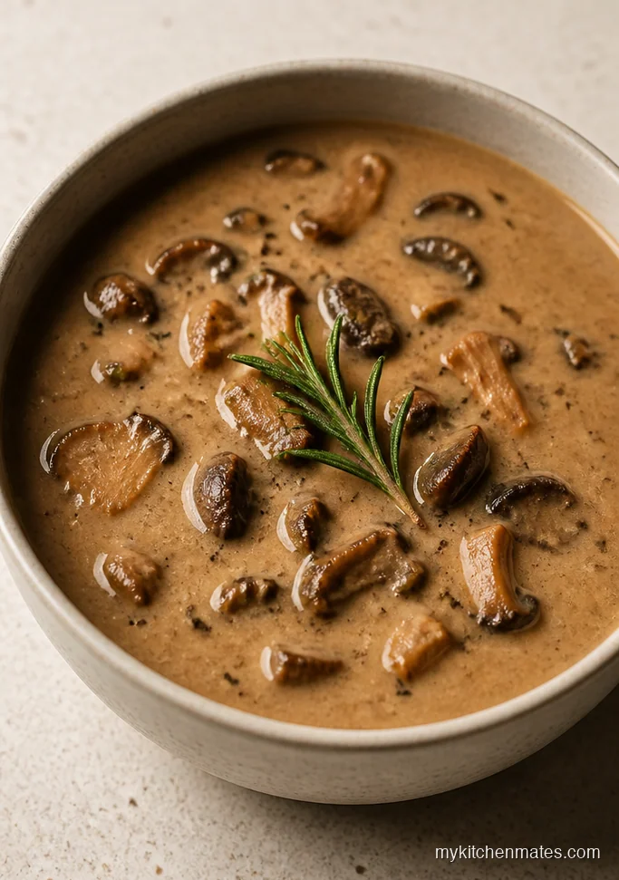 Vegan Wild Mushroom Soup