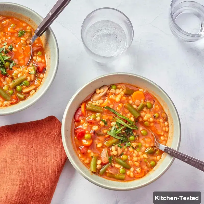 Hearty Vegetable Barley Soup vegetable barley soup