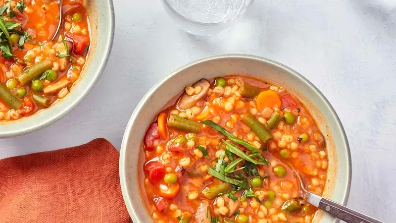 Hearty Vegetable Barley Soup Food photo of Vegetable Barley Soup