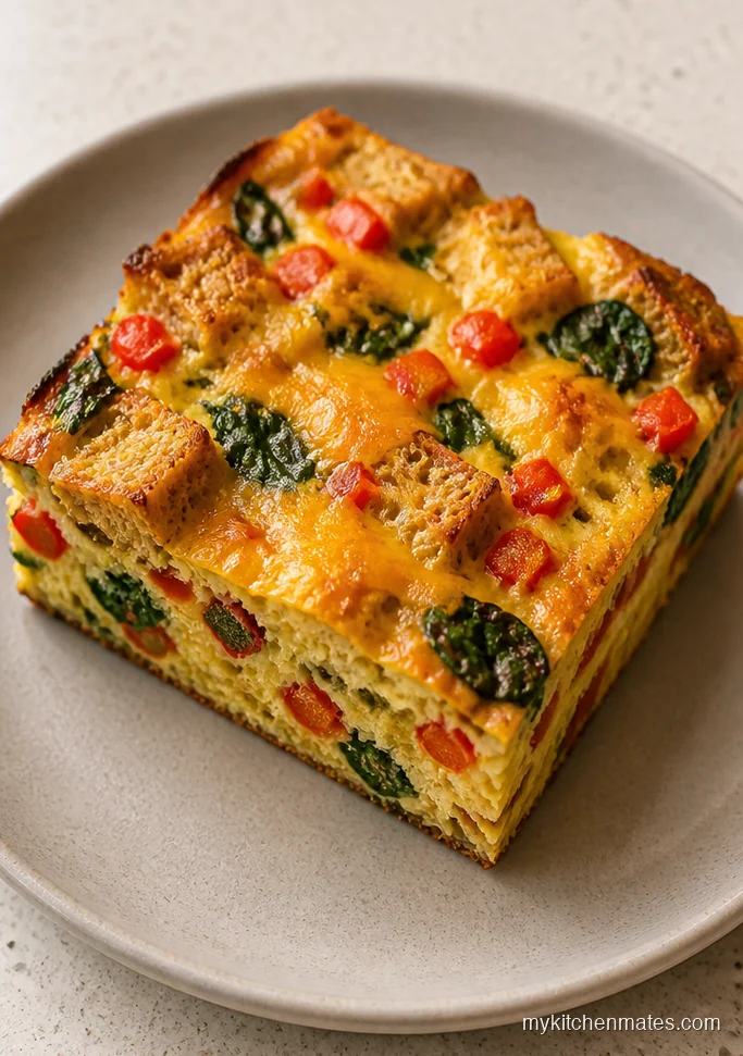 Vegetable Egg Breakfast Casserole