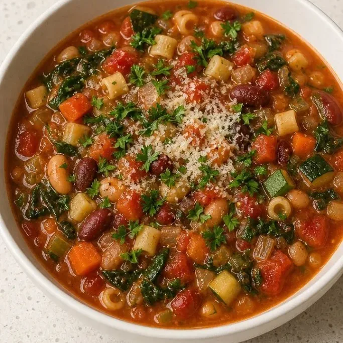 Vegetable Minestrone Soup
