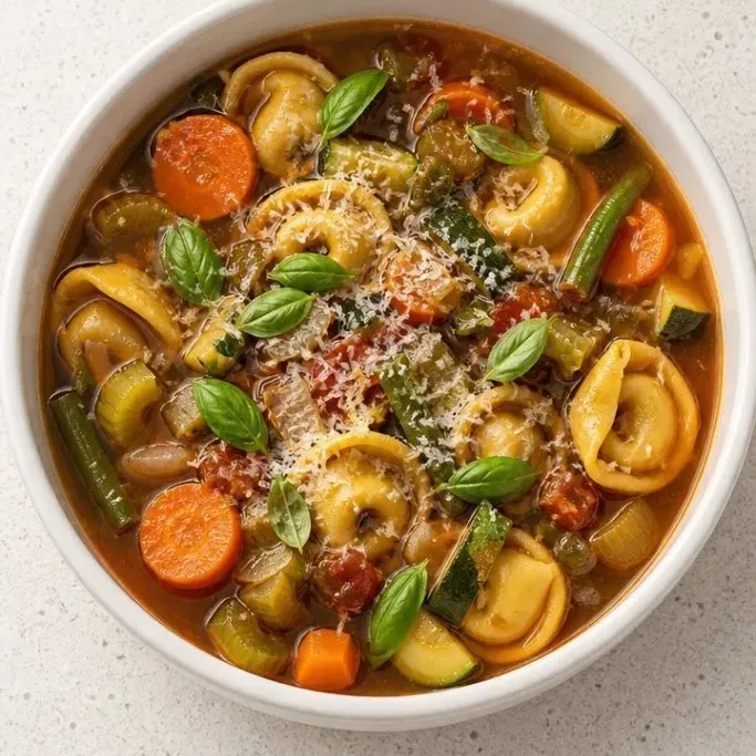 30-Minute Vegetable Tortellini Soup Vegetable Tortellini Soup