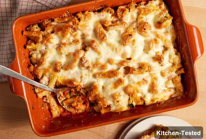 Vegetarian Baked Ziti vegetarian baked ziti