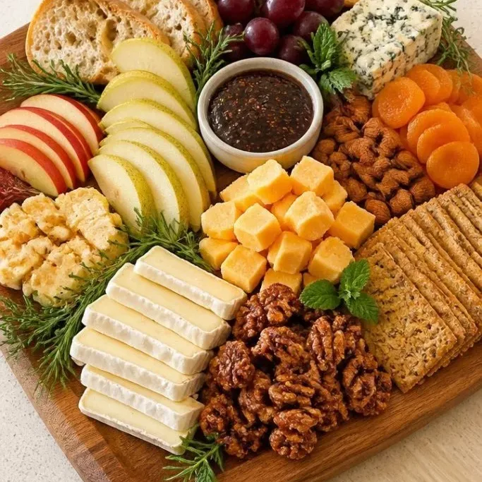 20-Minute Vegetarian Charcuterie Board Vegetarian Charcuterie Board