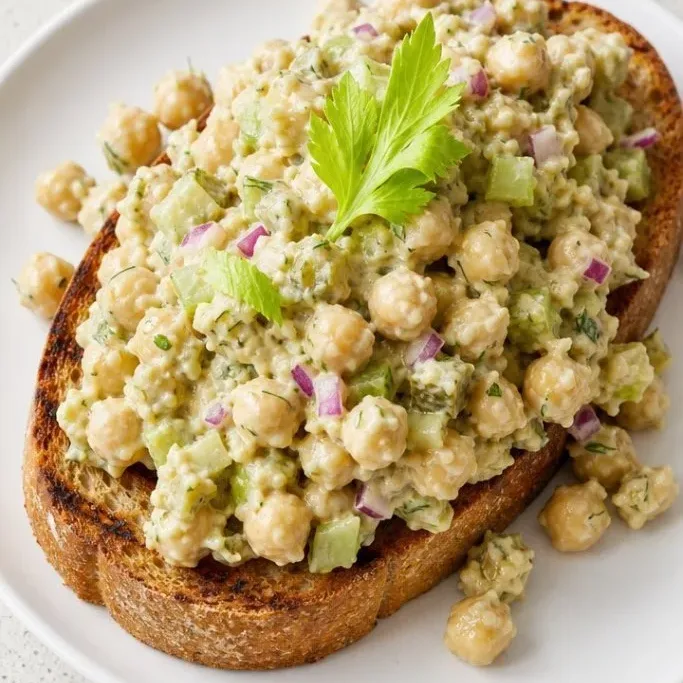 5-Minute Vegetarian Chicken Salad Vegetarian Chicken Salad