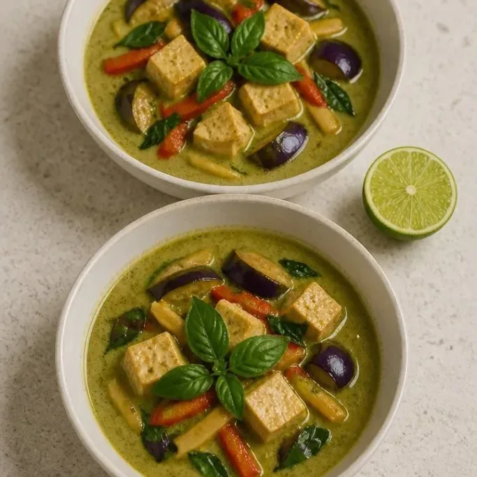 Vegetarian Green Thai Curry