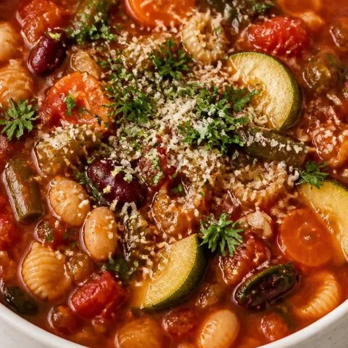 Vegetarian Minestrone Soup