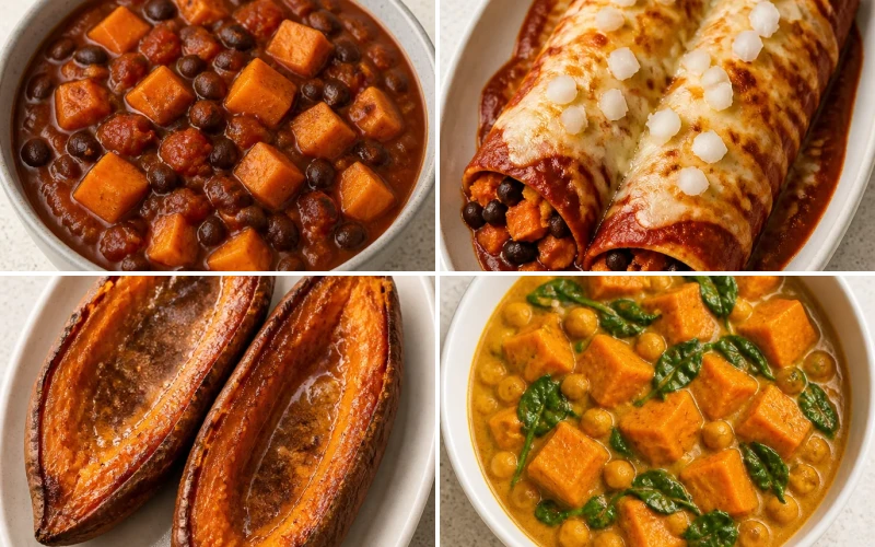 13 Vegetarian Sweet Potato Recipes for Cozy Weeknight Dinners