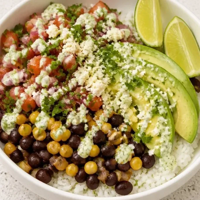 30-Minute Vegetarian Taco Bowls Vegetarian Taco Bowl