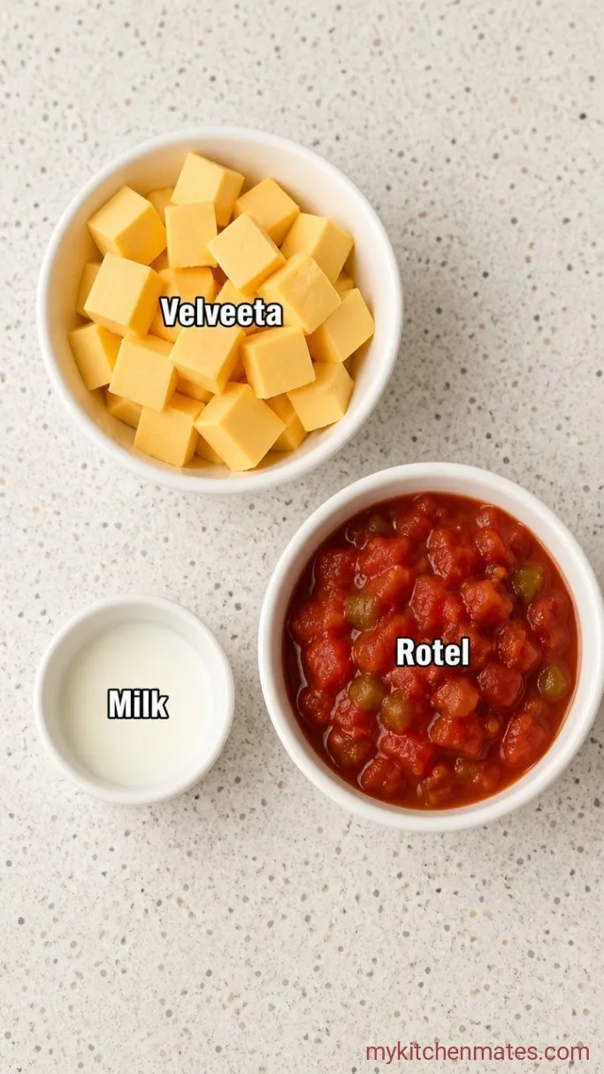 10-Minute Velveeta Queso Dip (Just 2 Ingredients) Ingredients