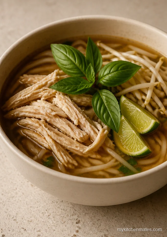 Vietnamese Turkey Pho Soup