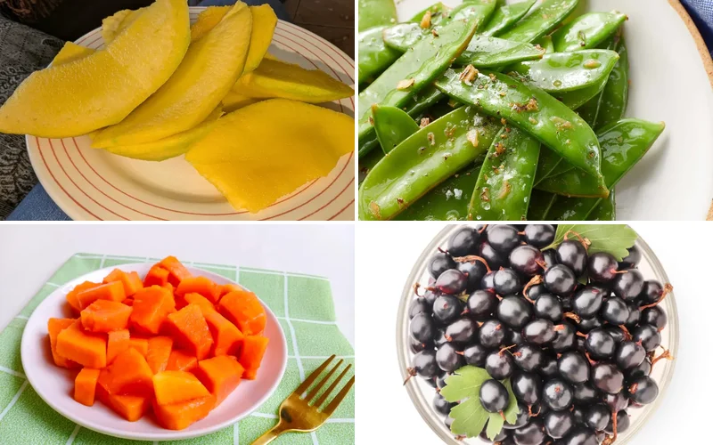 vitamin-c-rich-foods-list collage