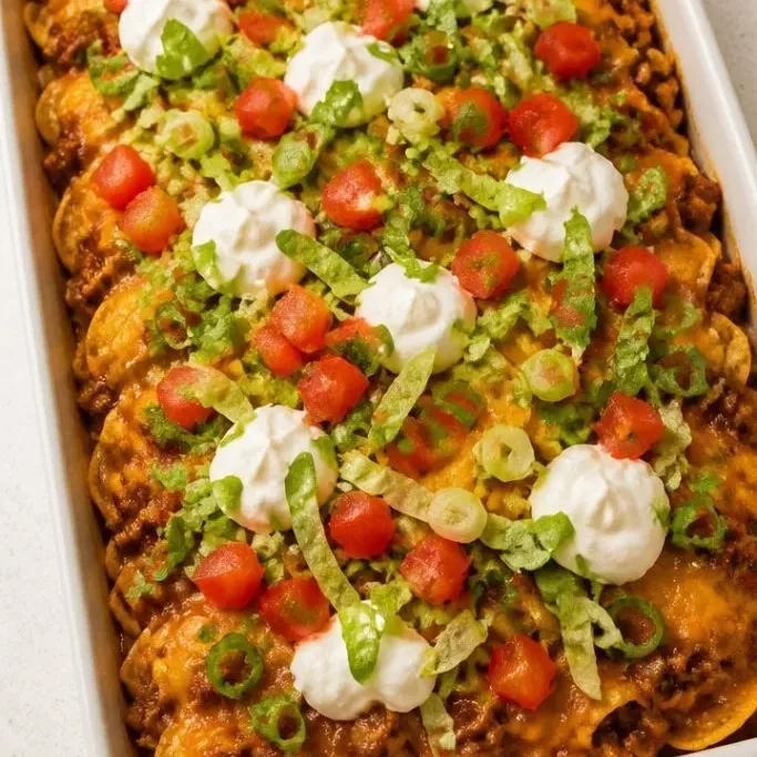 Walking Taco Bake