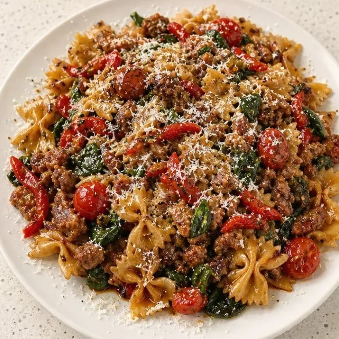Warm Pasta Salad