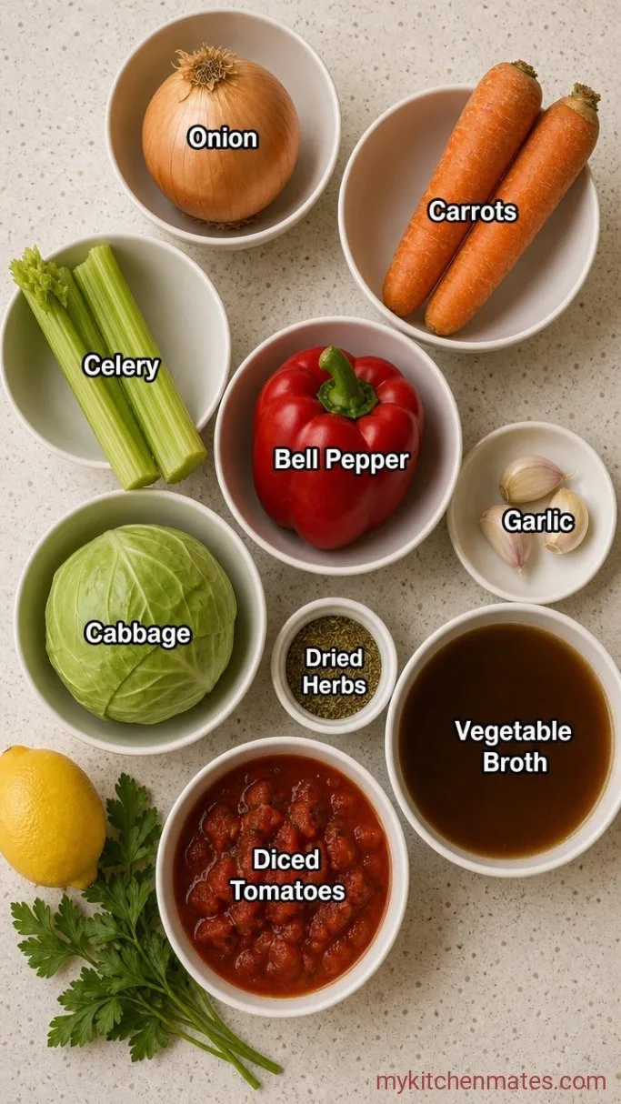 Zero Point Weight Watchers Cabbage Soup Ingredients