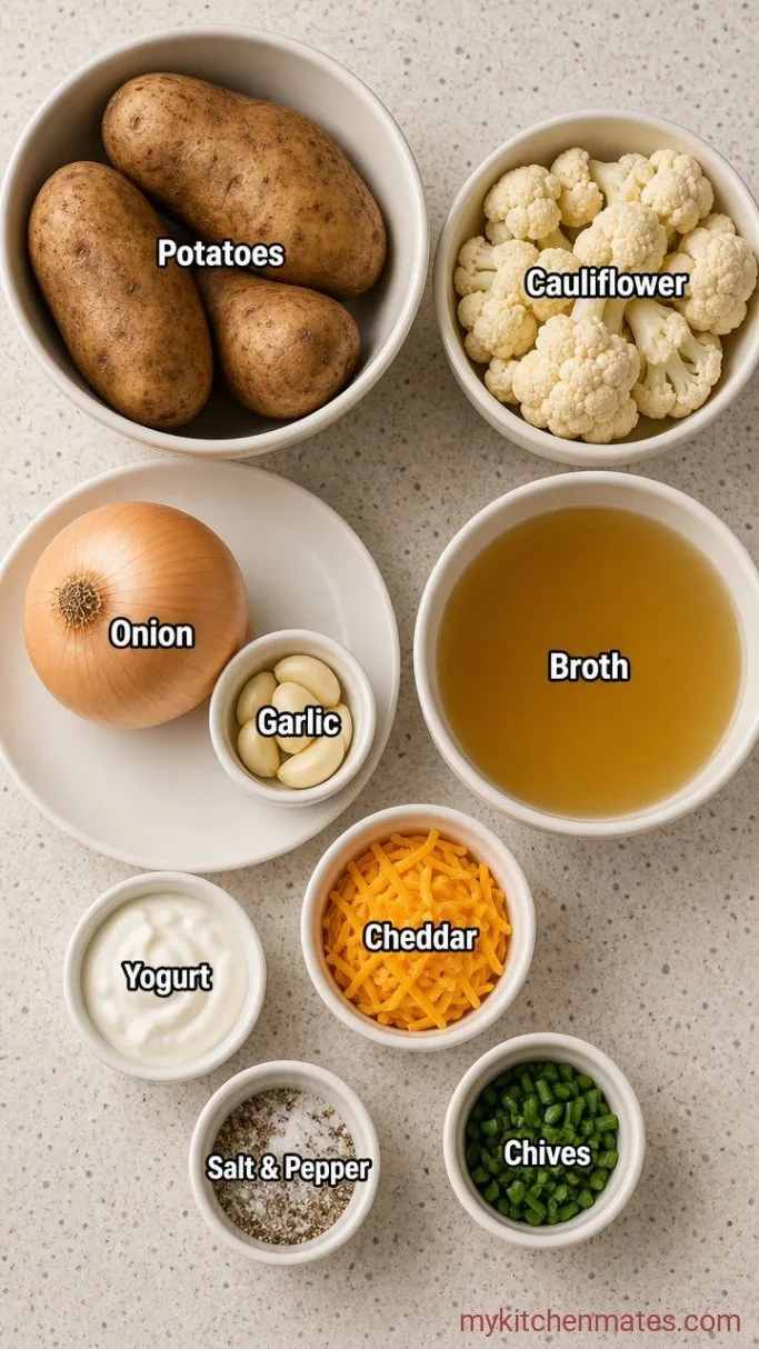 Creamy Weight Watchers Potato Soup (4 WW Points) Ingredients