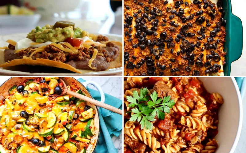 35 Delicious Dishes to Create with Ground Beef Tonight what to make with ground beef featured