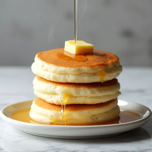 Whipped Egg White Angel Pancakes