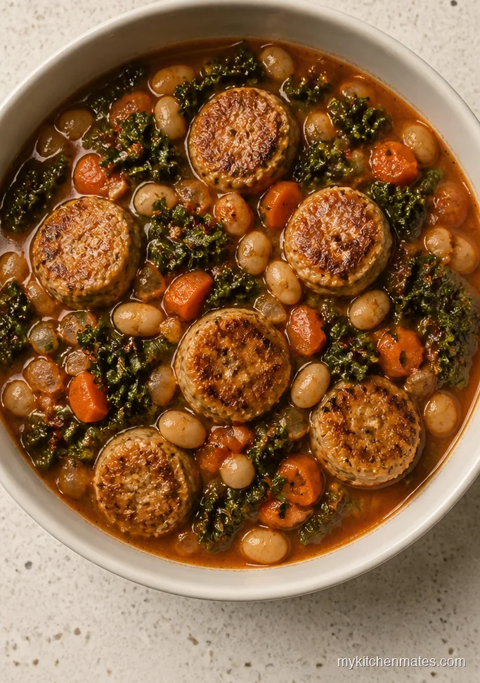 White Bean and Chicken Sausage Stew