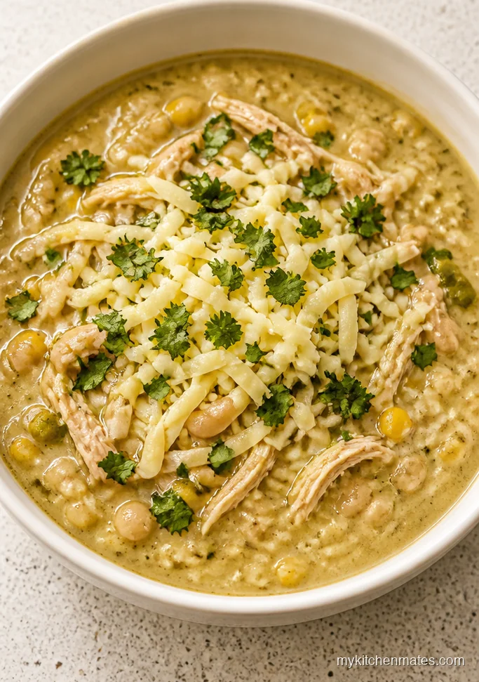 White Chicken Enchilada Chili
