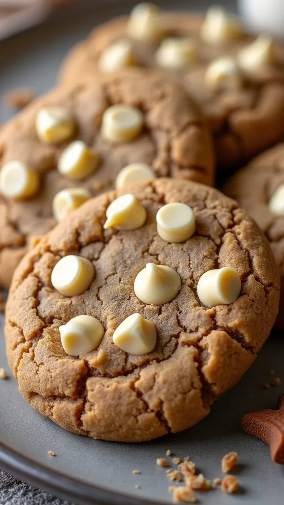 - White Chocolate Ginger Cookies